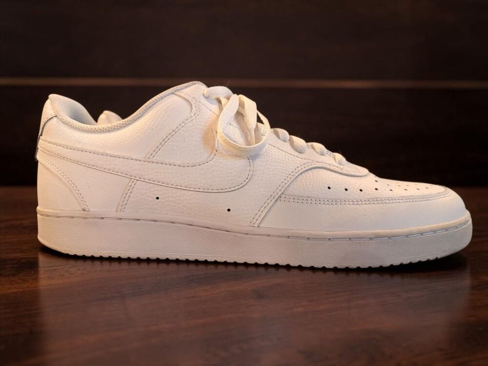 Size 13 - Nike Court Vision Low Triple White